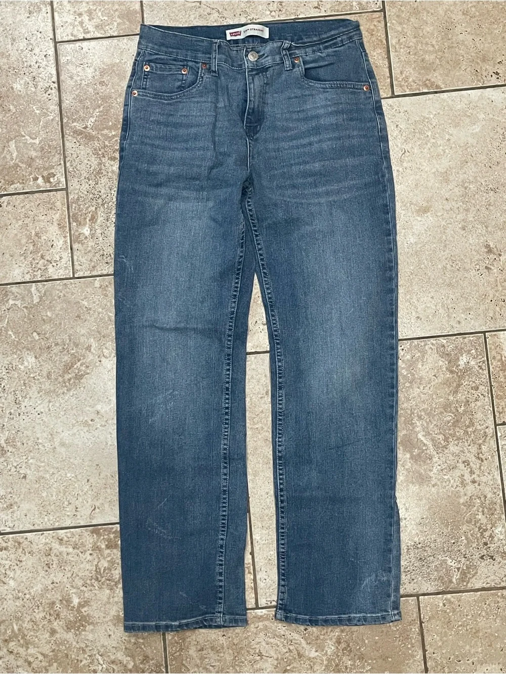Levi’s Men's 514 29x29 Straight-Leg Blue Jeans
